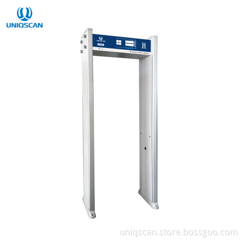arched metal detector gate from UNIQSCAN